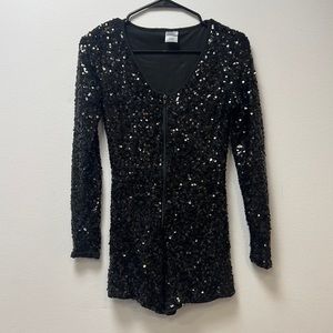 Spirit Halloween Sequin Romper